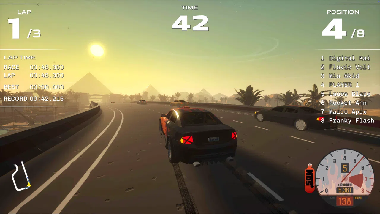 GViRacer Screenshot 0
