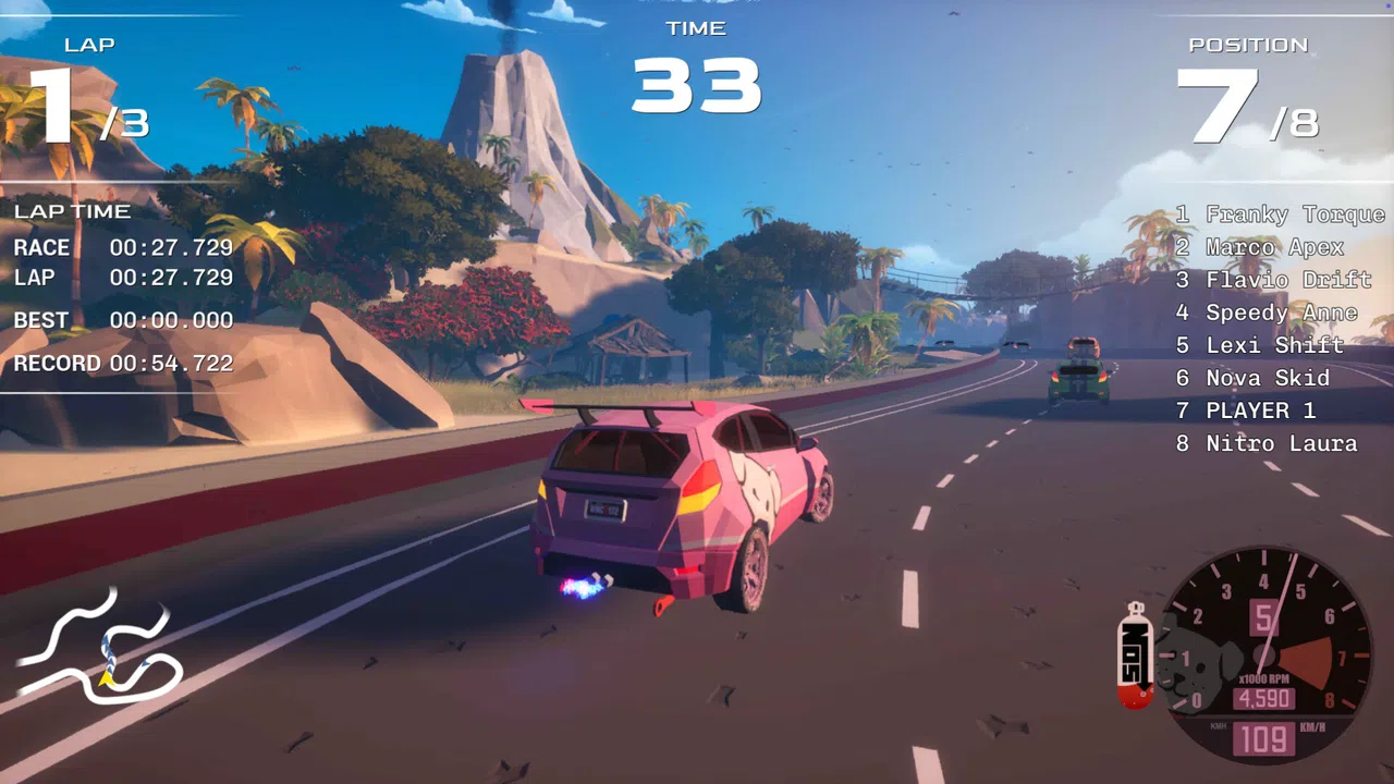 GViRacer Screenshot 1