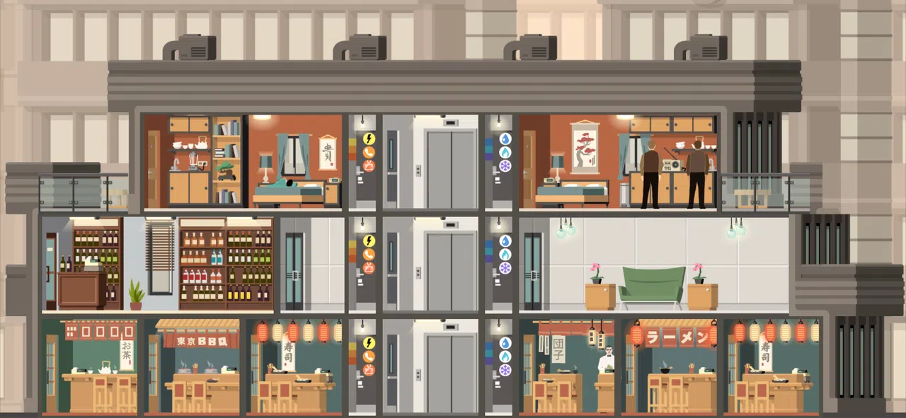 Project Highrise: Tokyo Towers Screenshot 0