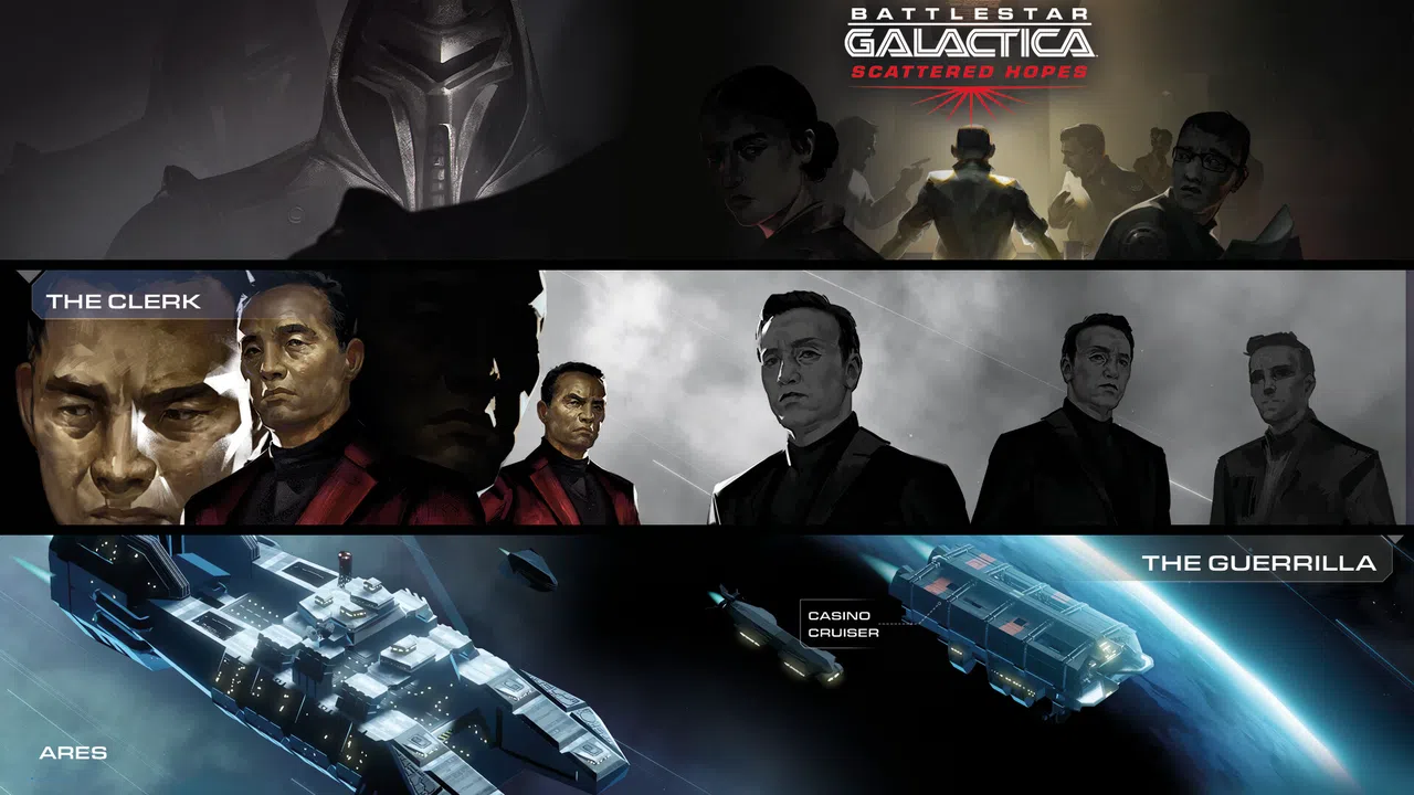 Battlestar Galactica: Scattered Hopes - Digital Artbook Screenshot 0