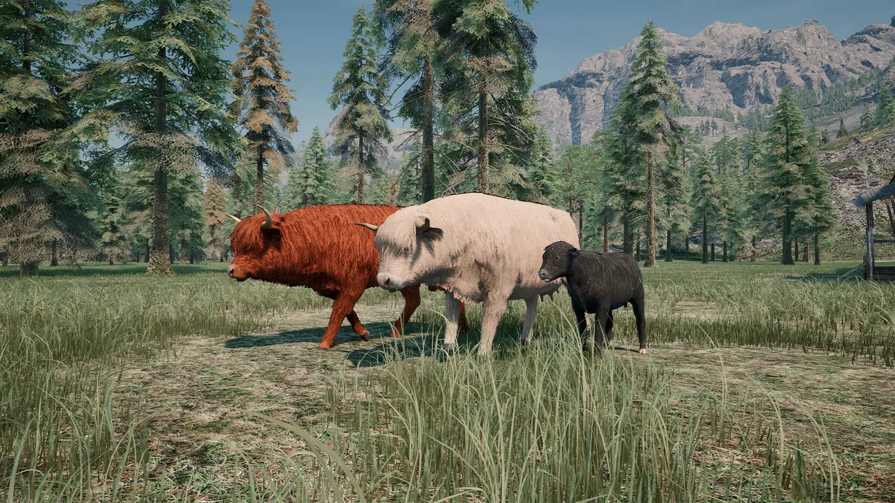 Ranch Simulator: Highland Cows Pack - Build, Farm, Hunt Screenshot 2