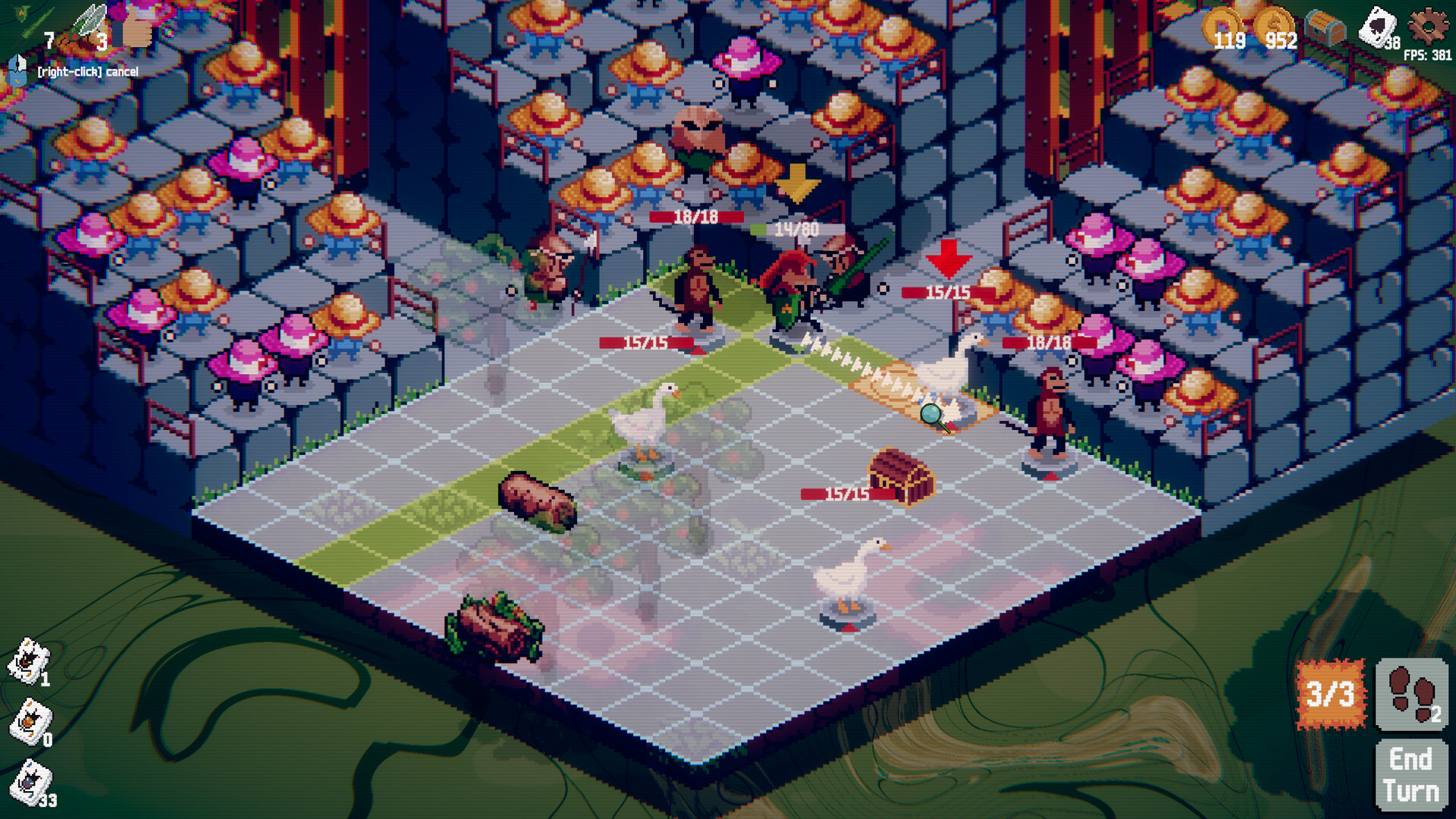 Square Colosseum: Cell B201 Screenshot 1