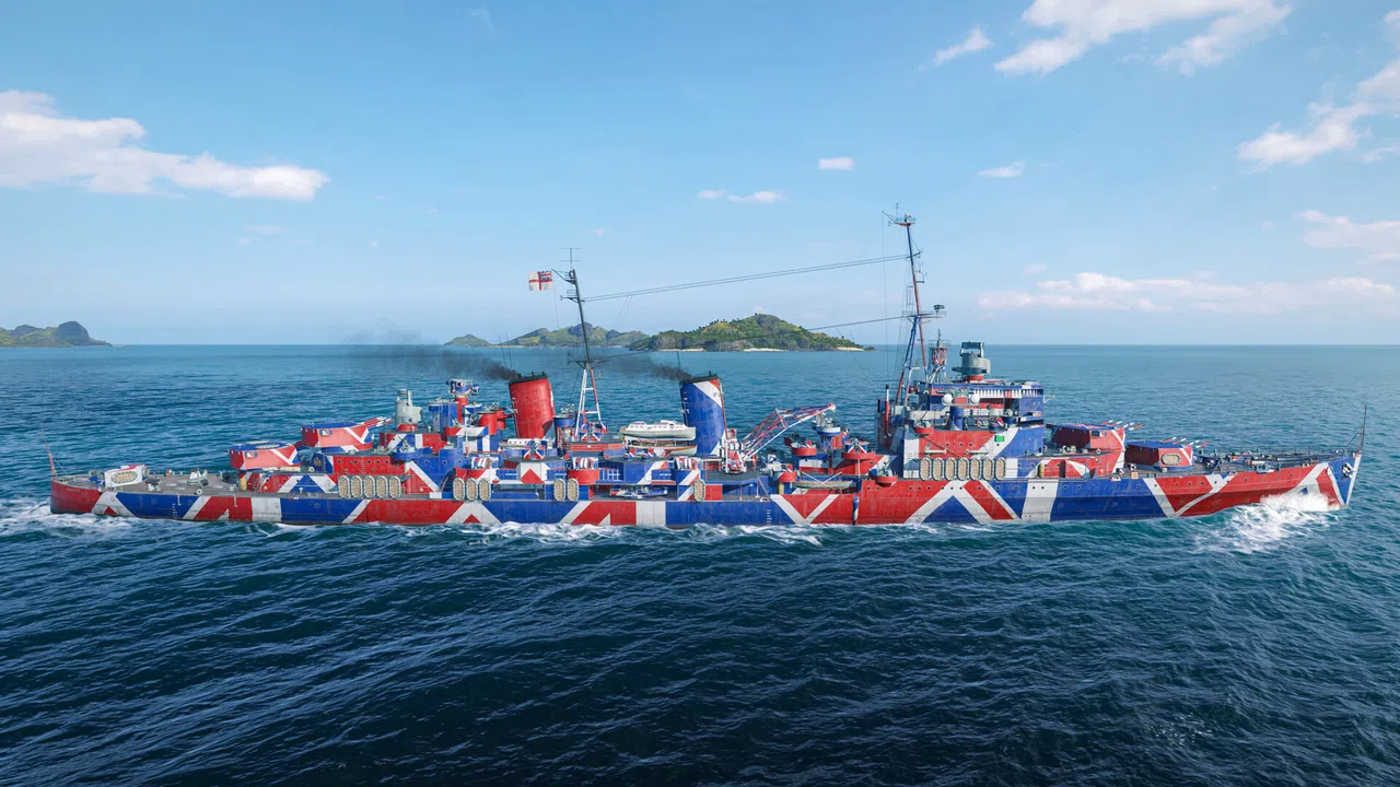 World of Warships: Legends — Pilgrim From Devon Screenshot 2