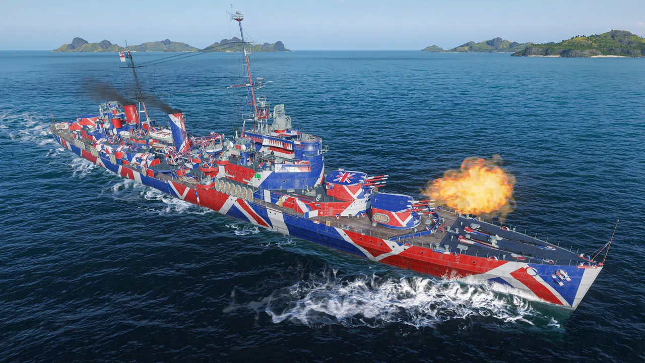World of Warships: Legends — Pilgrim From Devon Screenshot 1