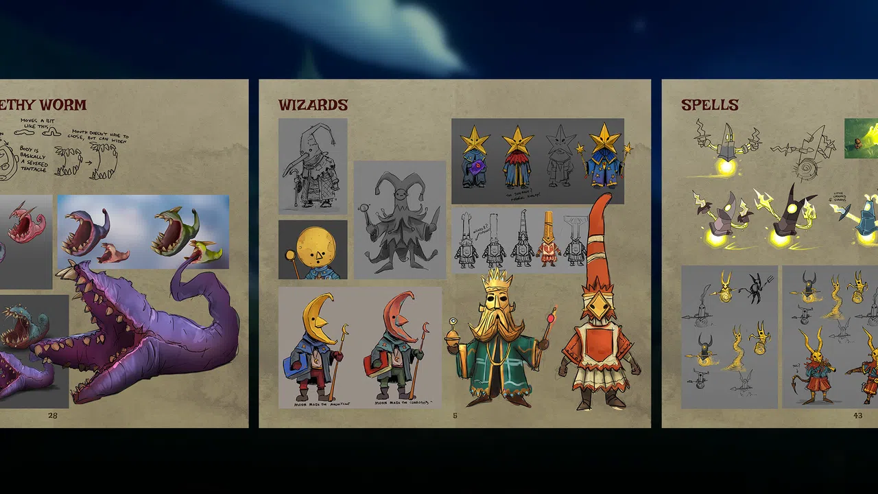 The Spell Brigade - Digital Artbook Screenshot 1