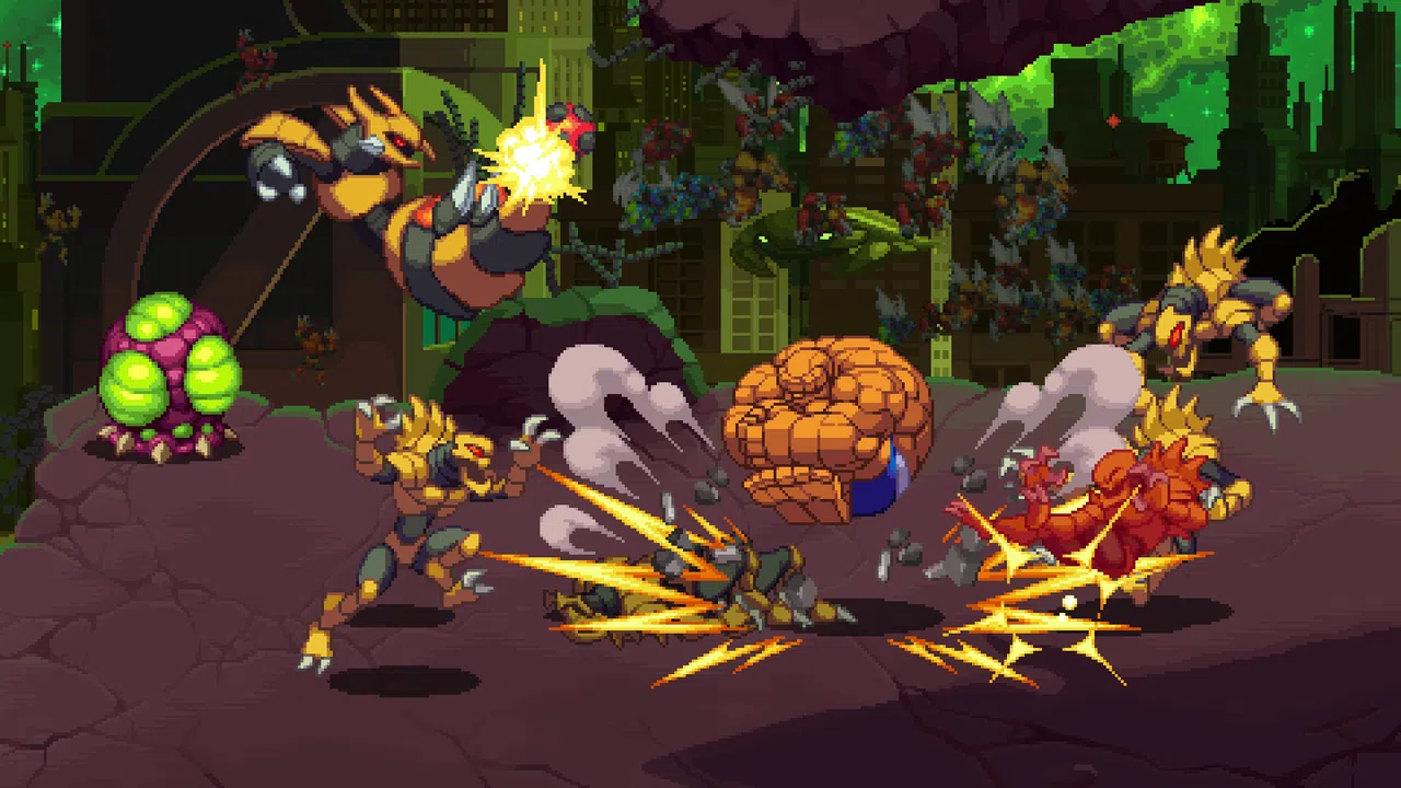 MARVEL Cosmic Invasion - Cyclops & The Thing Screenshot 2