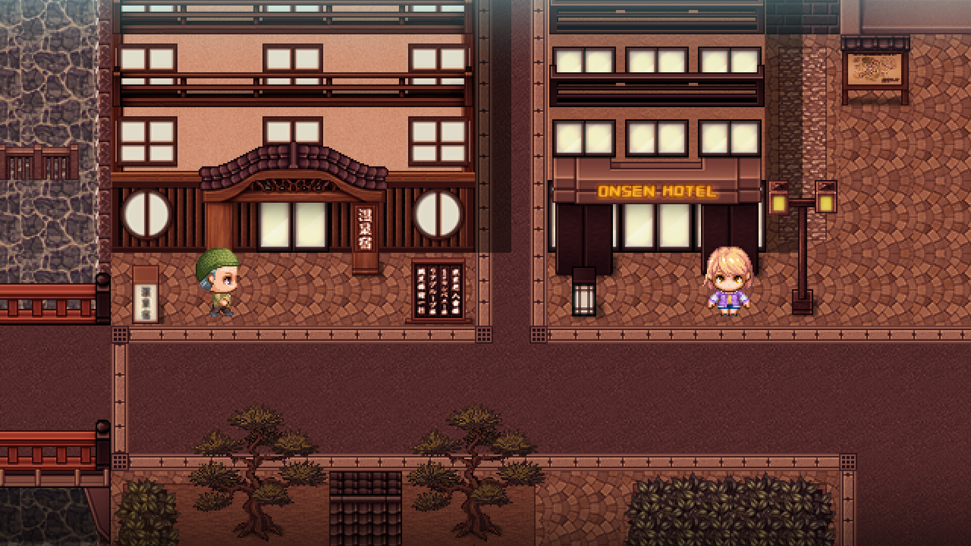 RPG Maker MZ - SERIALGAMES Japan travel spots ONSENTown SET Screenshot 2