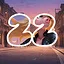 22 level completed icon