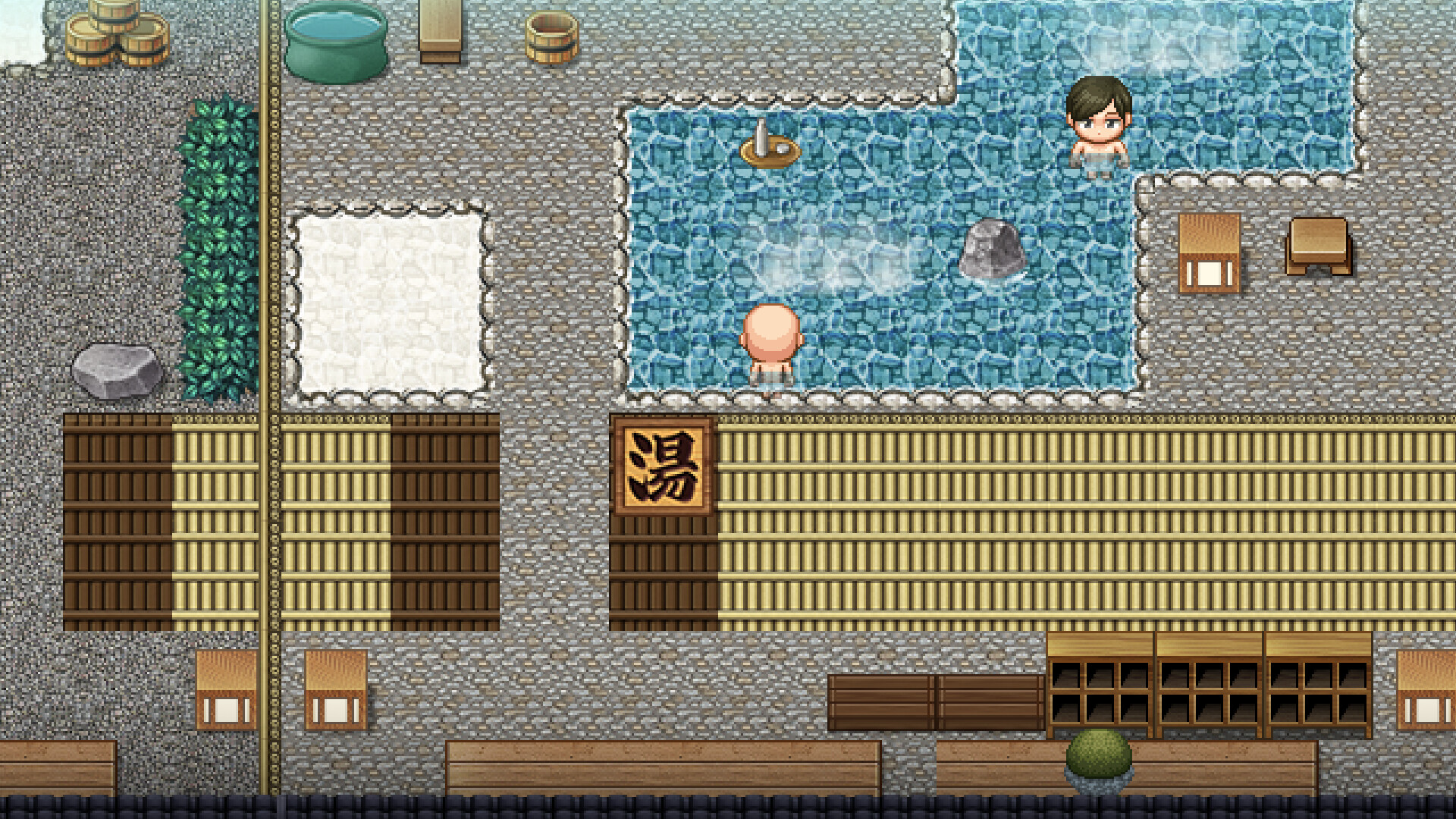 RPG Maker MV - SERIALGAMES Japan travel spots ONSENTown SET Screenshot 4