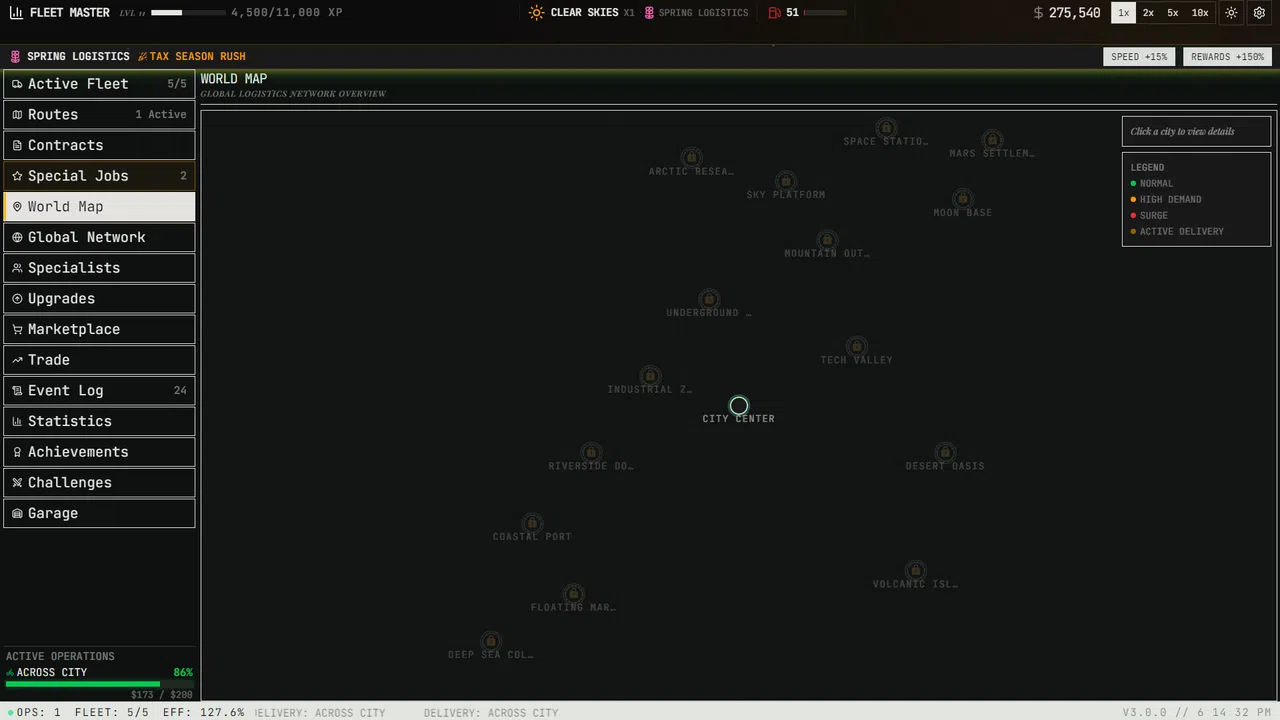 Fleet Manager: Logistics Simulator Screenshot 1