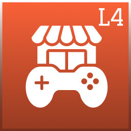 Gaming Cafe Level 4 icon