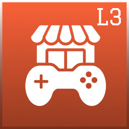 Gaming Cafe Level 3 icon