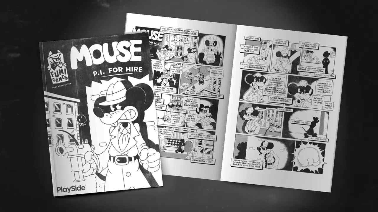 MOUSE: P.I. For Hire Comic Book Screenshot 0