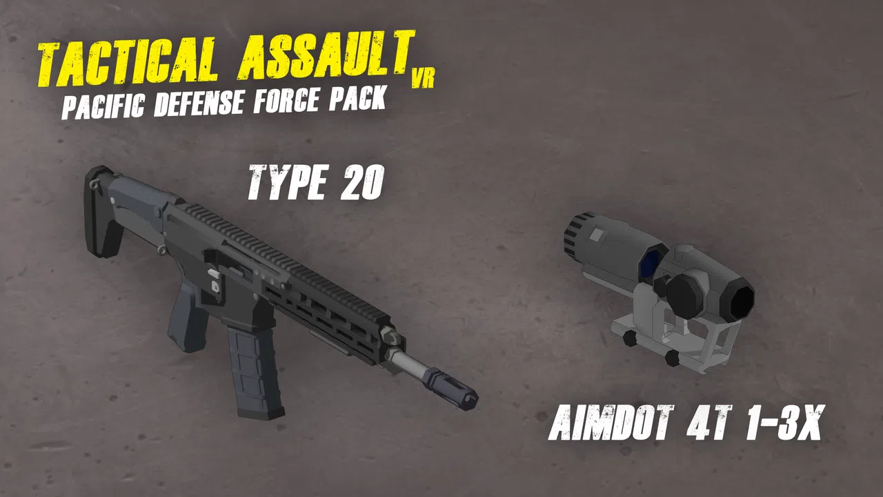 Tactical Assault VR - Pacific Defense Force Pack Screenshot 3
