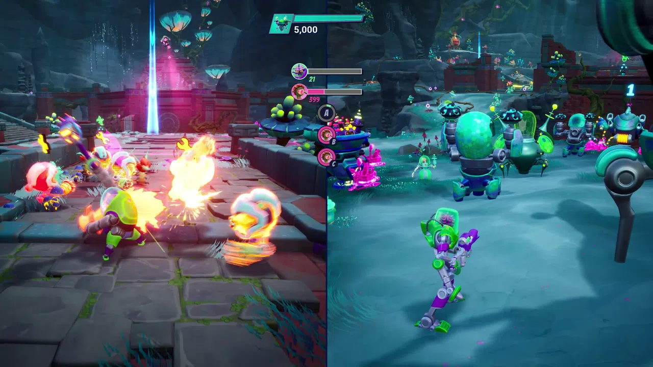 Chip ‘n Clawz vs. The Brainioids: Going Underground Screenshot 3