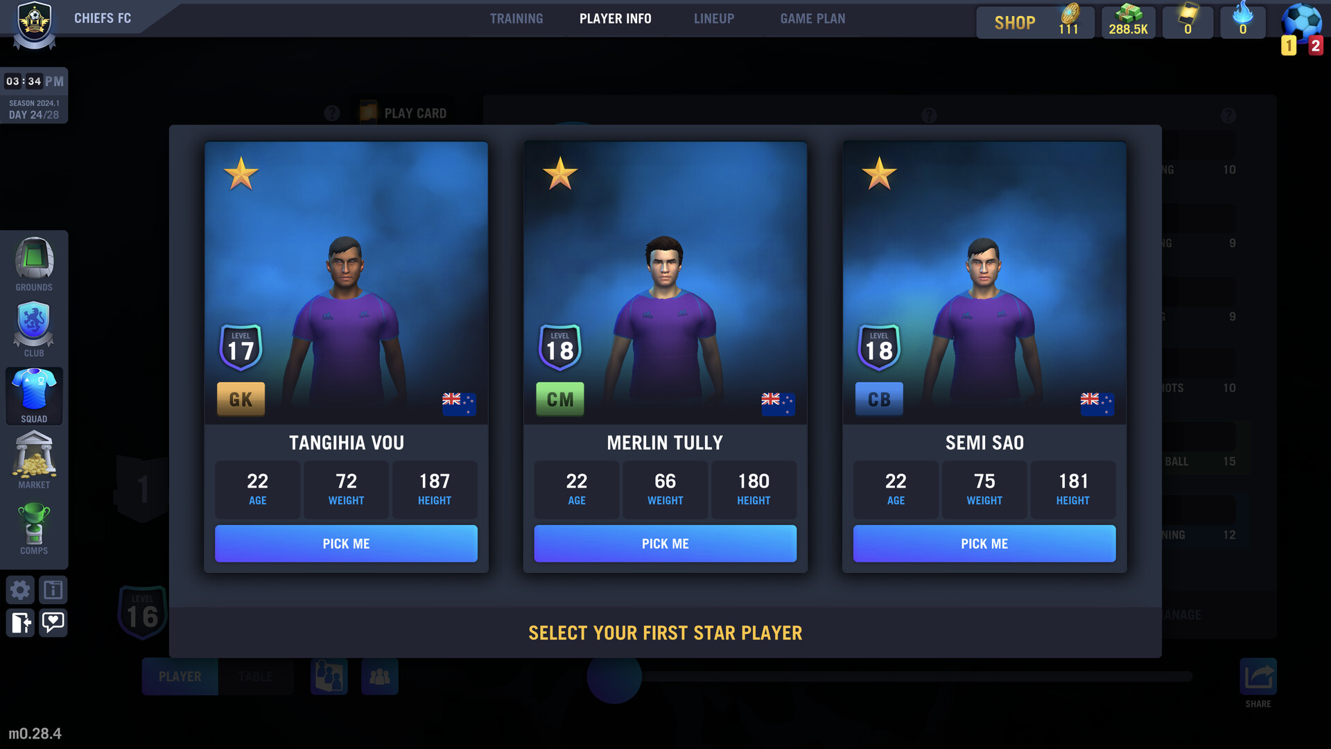 Blackout Football Manager Screenshot 10