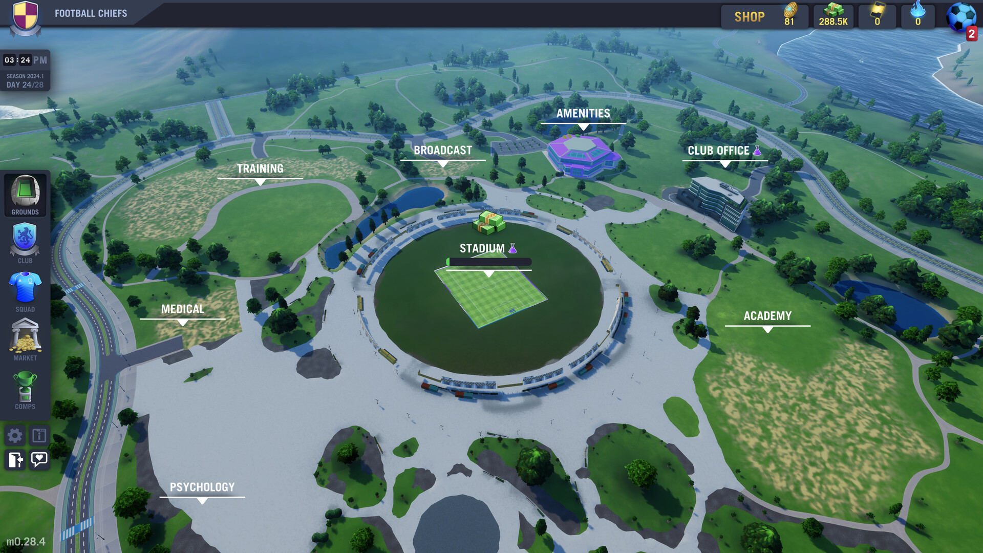 Blackout Football Manager Screenshot 3