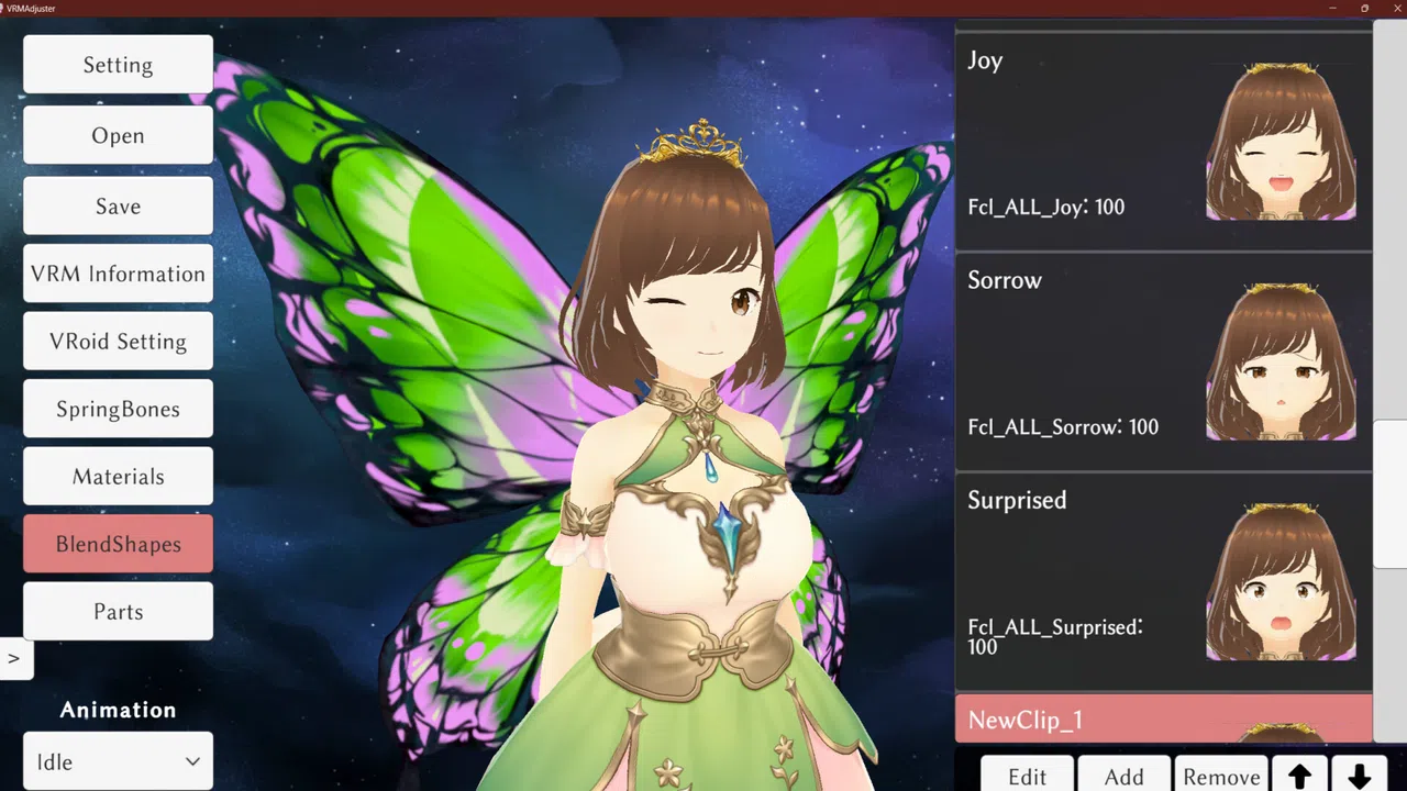 VRM Adjuster Screenshot 0