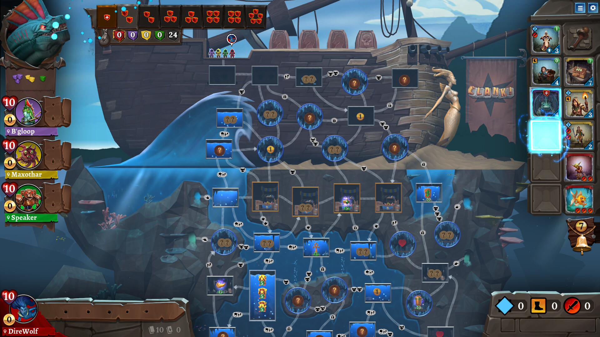 Clank! - Sunken Treasures Screenshot 0