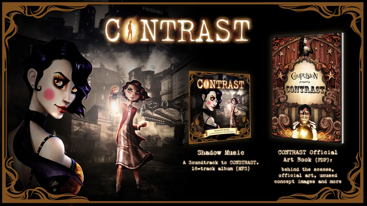 Contrast - Original Soundtrack and Art Book Screenshot 0