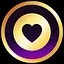 Gold coin hill icon