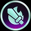 Knocked on the foot icon