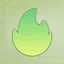 Knocked on the foot icon