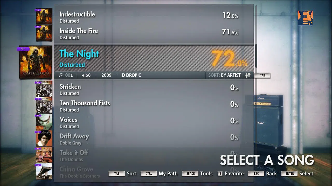 Rocksmith® 2014 – Disturbed - “The Night” Screenshot 4