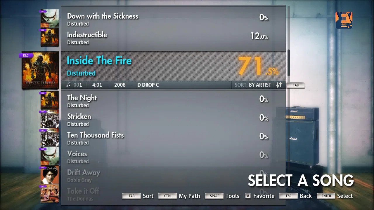 Rocksmith® 2014 – Disturbed - “Inside the Fire” Screenshot 4