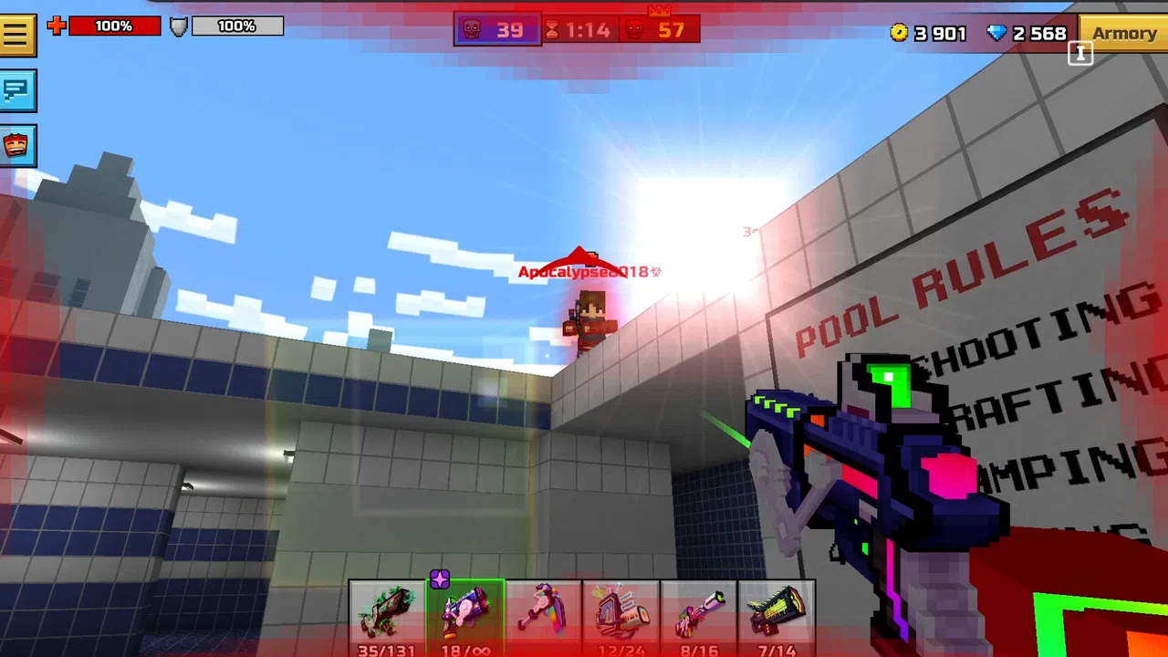 Pixel Gun 3D - RGB Hero Set DLC Screenshot 5