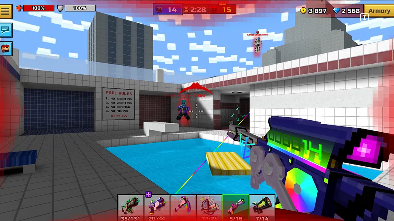 Pixel Gun 3D - RGB Hero Set DLC Screenshot 0
