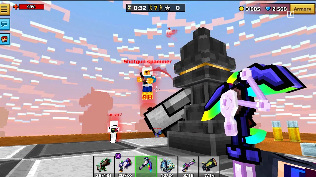 Pixel Gun 3D - RGB Hero Set DLC Screenshot 4