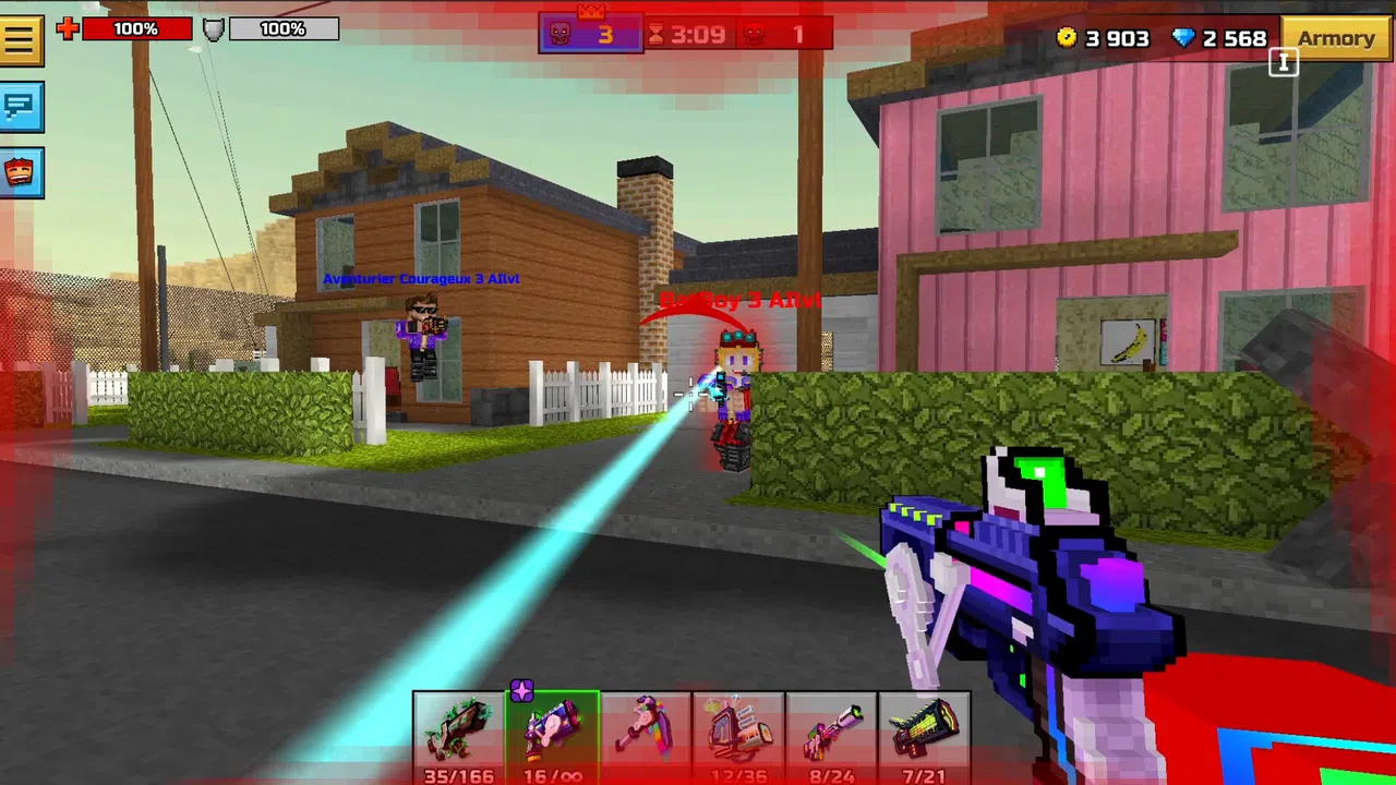 Pixel Gun 3D - RGB Hero Set DLC Screenshot 6