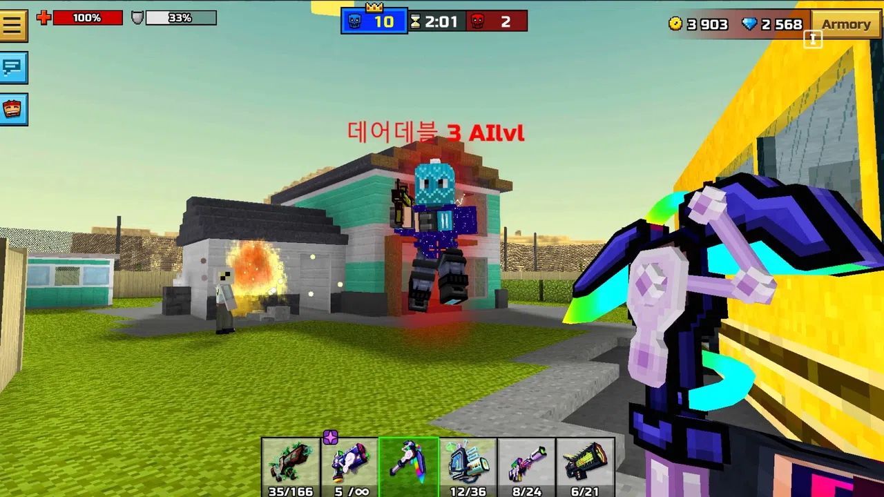 Pixel Gun 3D - RGB Hero Set DLC Screenshot 2
