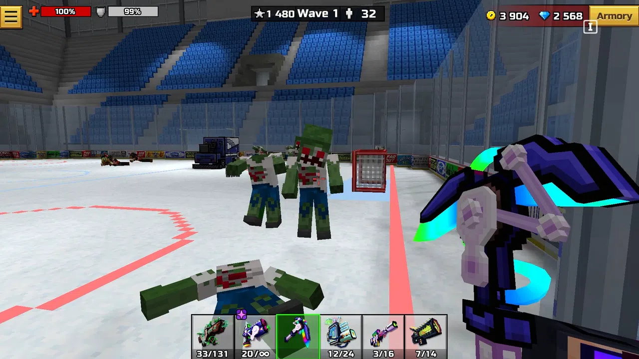 Pixel Gun 3D - RGB Hero Set DLC Screenshot 3