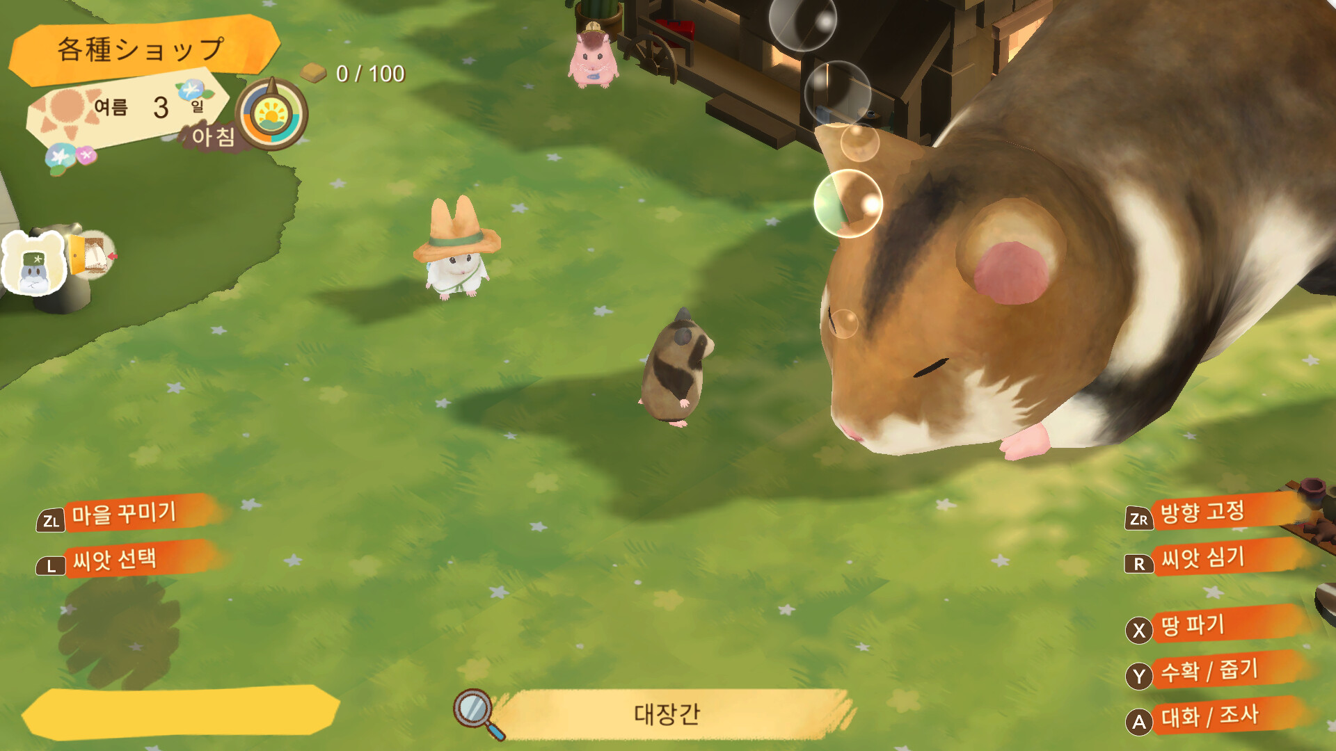 Hamstar and the village of sun Screenshot 1