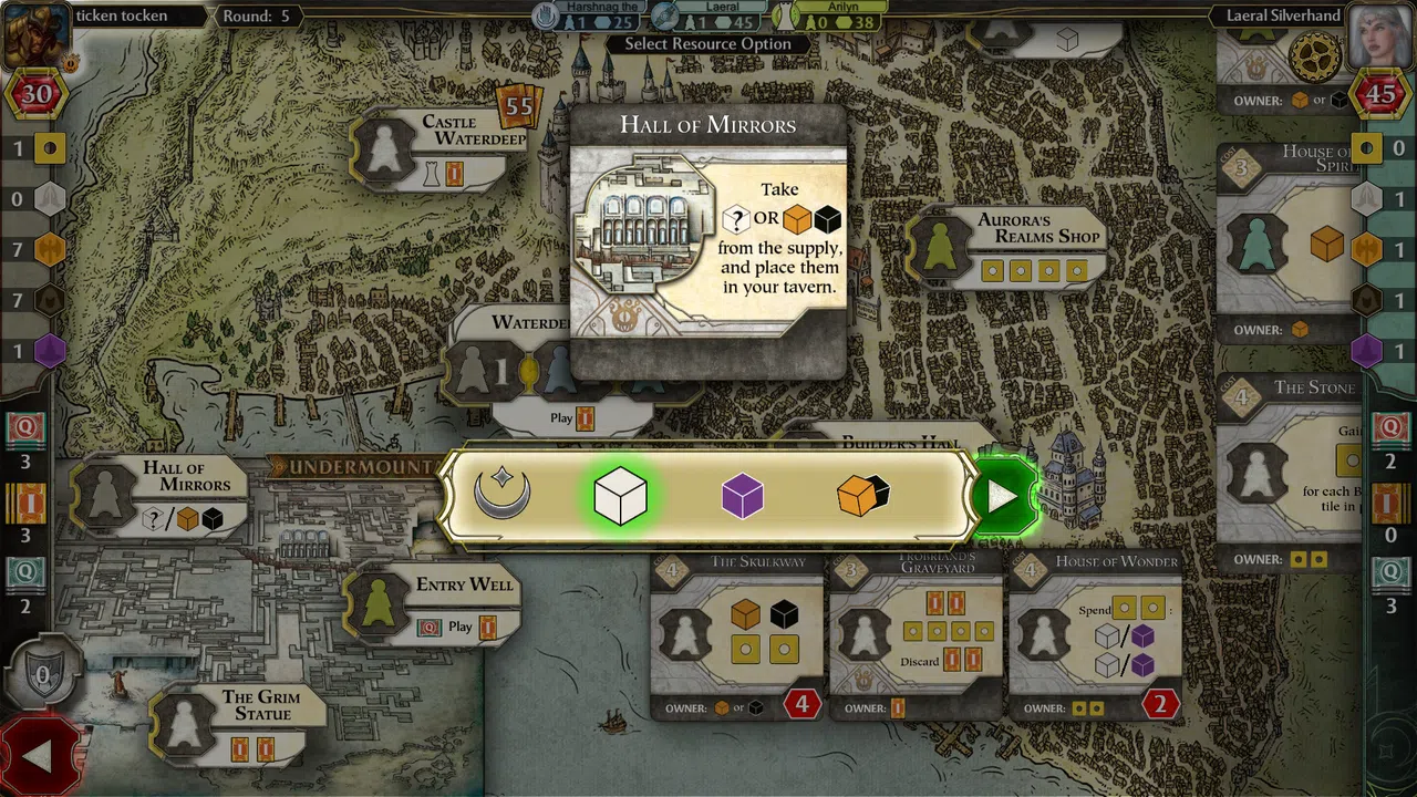 D&D Lords of Waterdeep: Undermountain expansion Screenshot 1