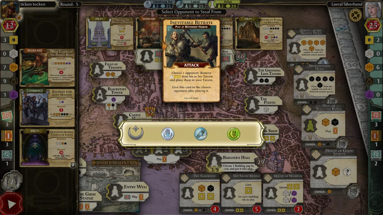 D&D Lords of Waterdeep: Undermountain expansion Screenshot 3