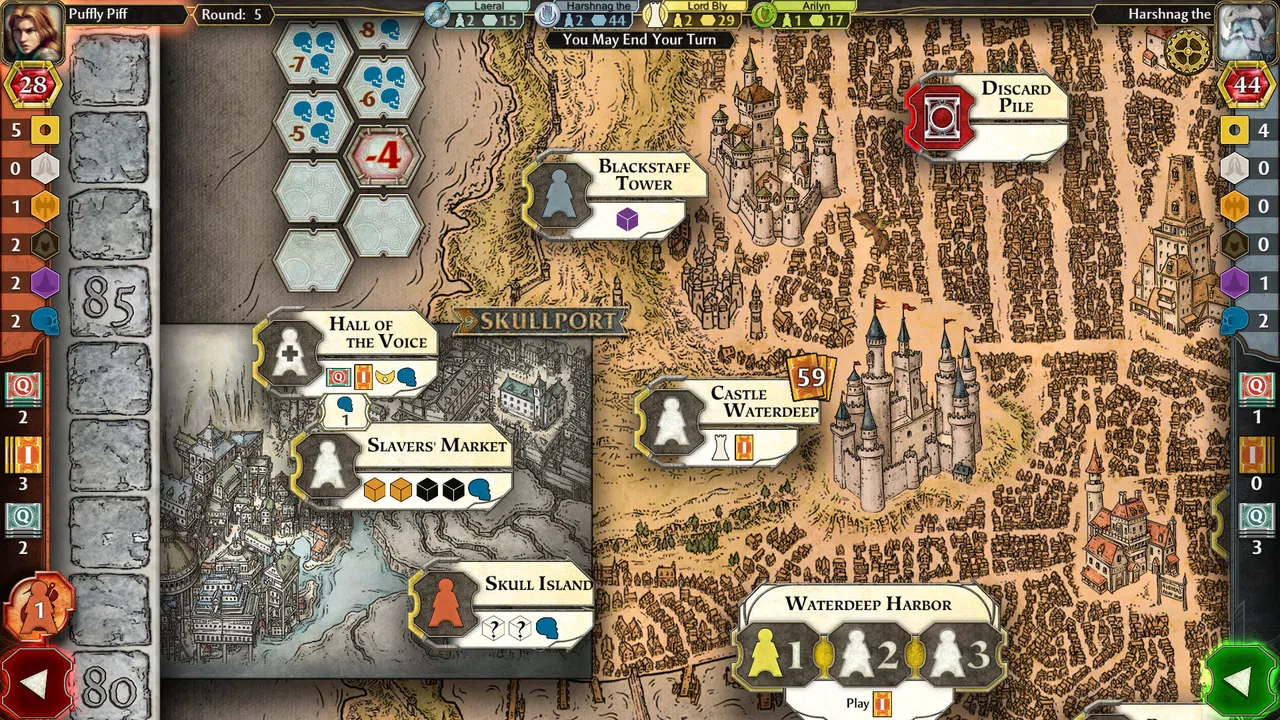 D&D Lords of Waterdeep: Skullport expansion Screenshot 1