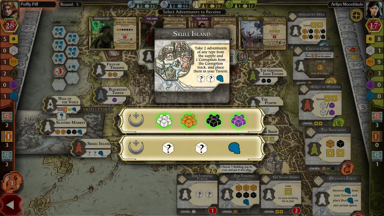 D&D Lords of Waterdeep: Skullport expansion Screenshot 3