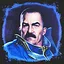 Strong and stoic icon
