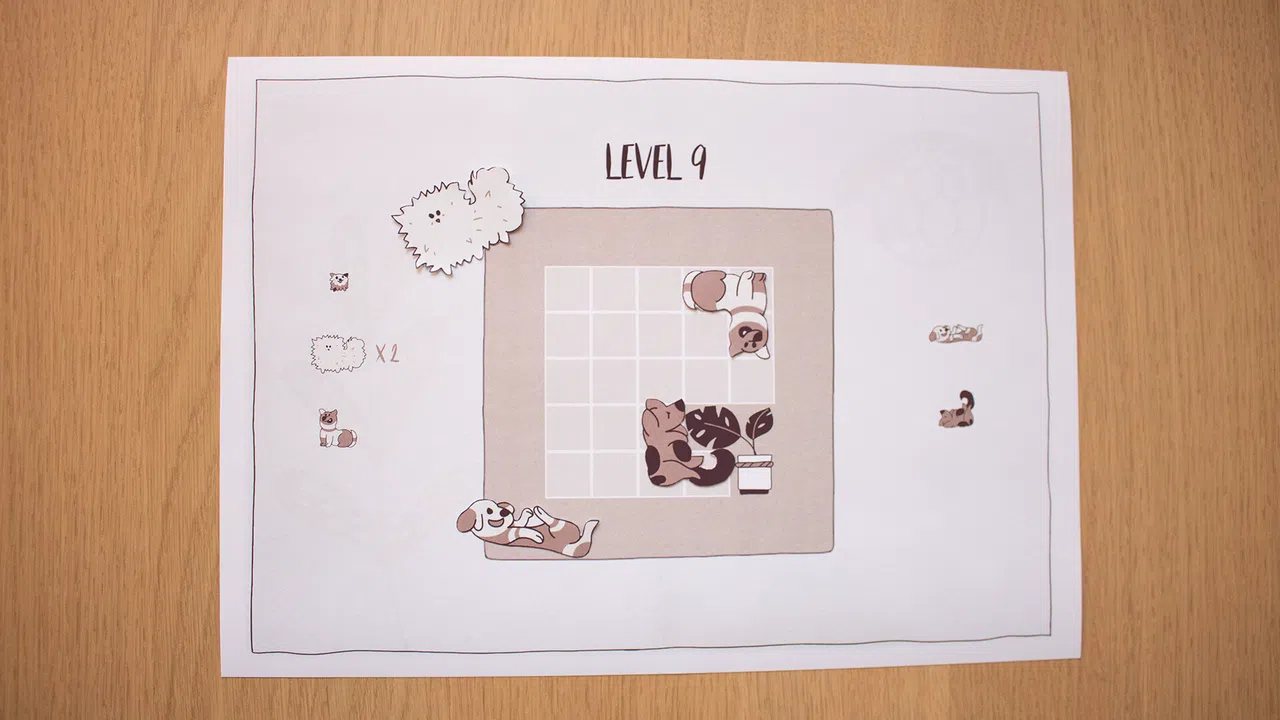 Dogs Organized Neatly - Paper Edition Screenshot 4