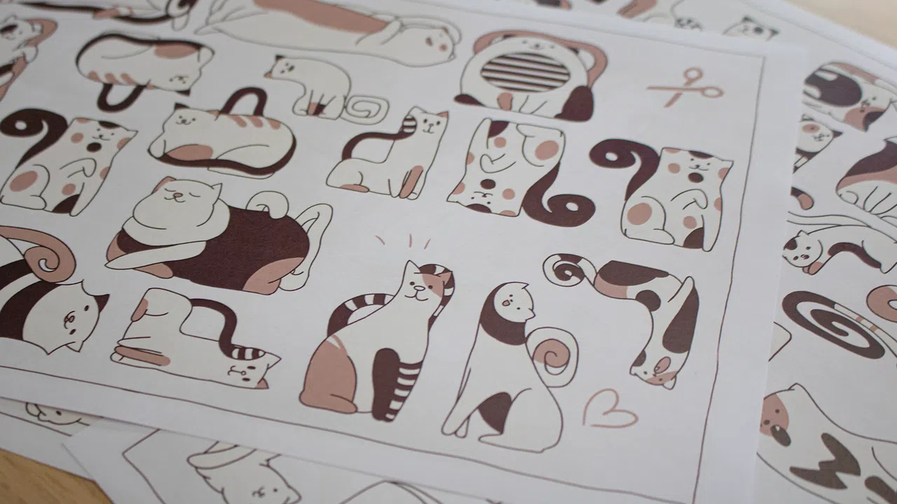 Cats Organized Neatly - Paper Edition Screenshot 1