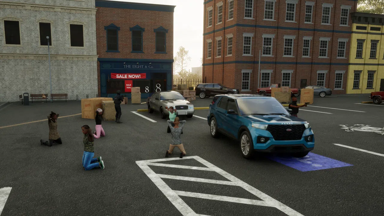 Highway Police Simulator: S.W.A.T. - Caminora Police Screenshot 9
