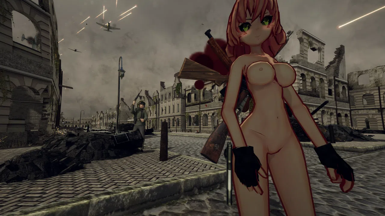 ANIME - World War II - Nudity DLC (18+) Screenshot 1