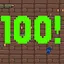Golden elevator icon