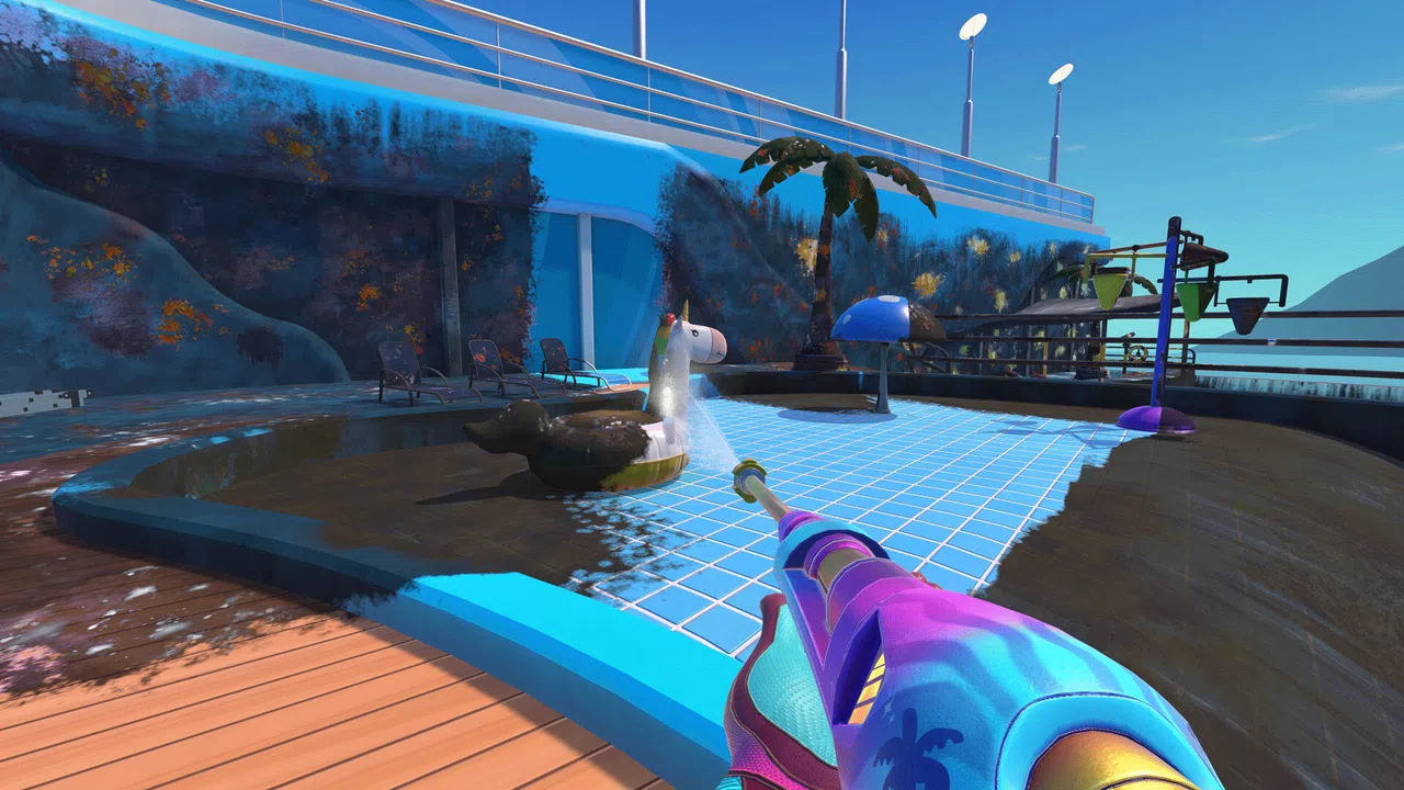 PowerWash Simulator – Cruise Ship Sun Deck – Summer 2024 Screenshot 0
