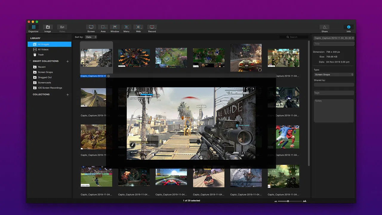 Capto: Screen Capture, Screen Recorder, and Editor Screenshot 0