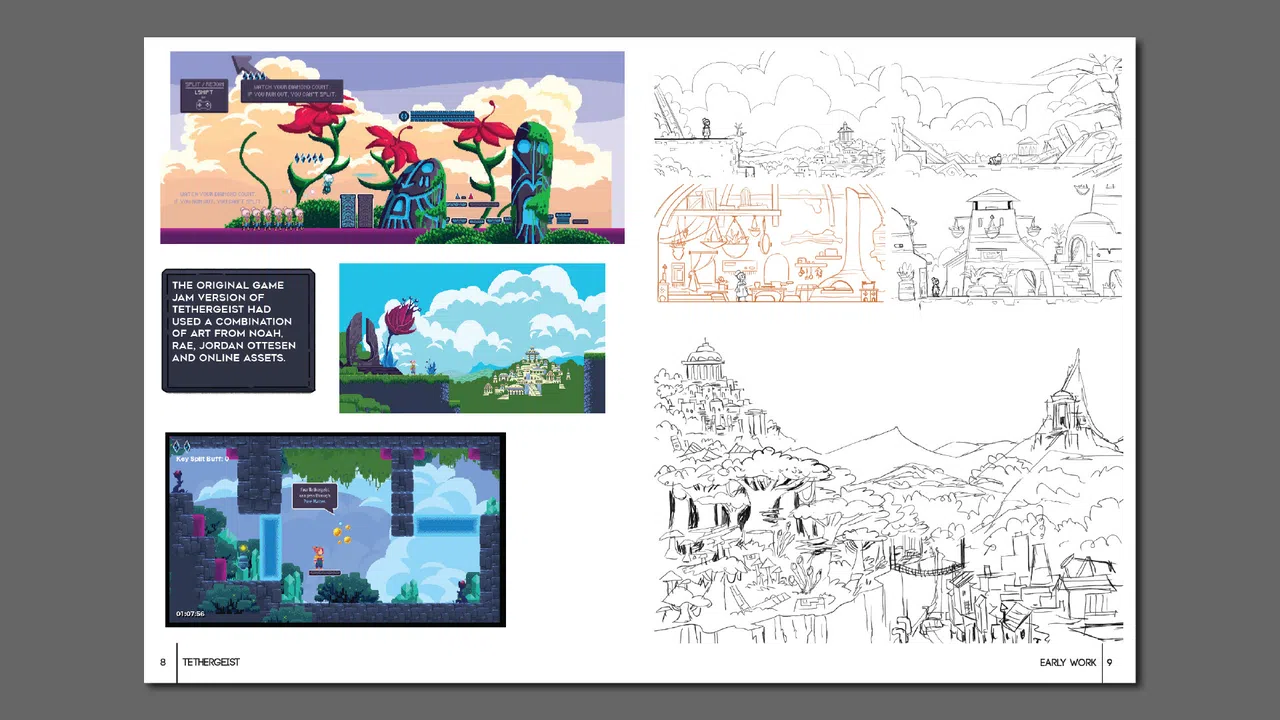 TetherGeist Digital Art Book Screenshot 2