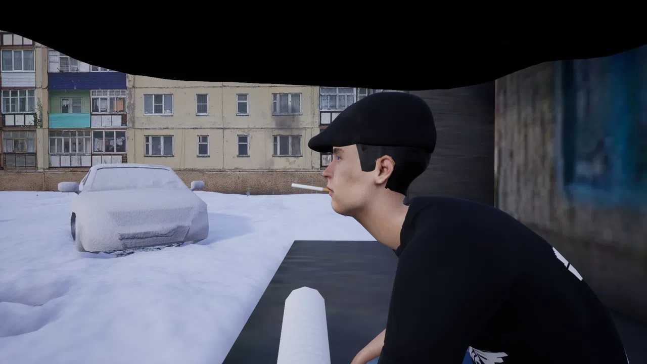Симулятор Сидения у Подъезда Screenshot 2